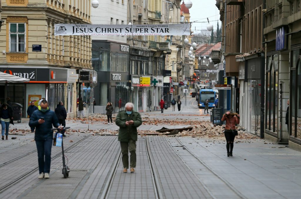 zemjotres Zagreb