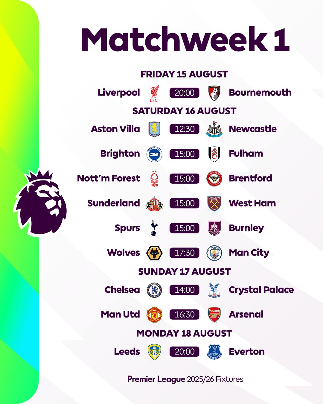 premier liga start