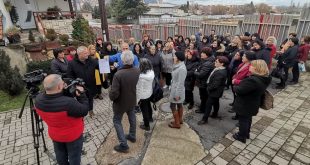 tekstilni rabotnicki protest Kavadarci