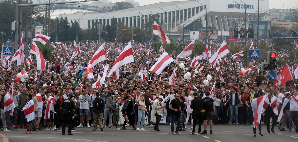 Protesi Belorusija