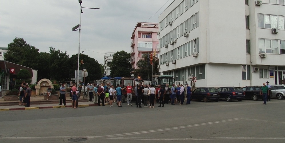 Protest zemjodelci Sveti Nikole 2