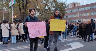 studenti protest